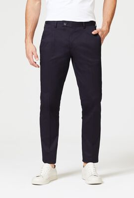 Navy Slim Stretch Tailored Suit Pant
